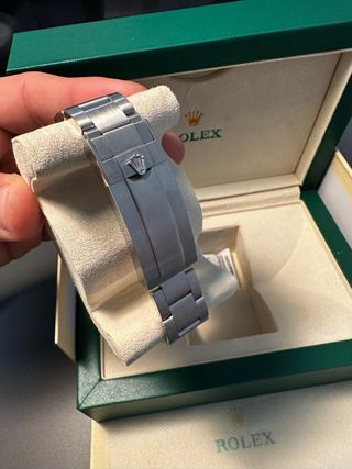 Rolex Submariner Negro y Plateado