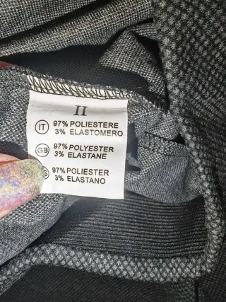 Pantaloni morbidi grigi