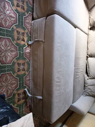 Sofá cama Ikea beige