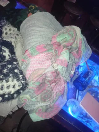 Bufandas de seda estampadas