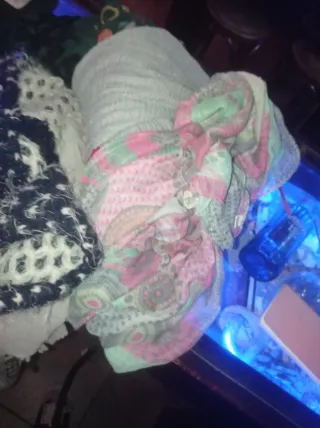 Bufandas de seda estampadas