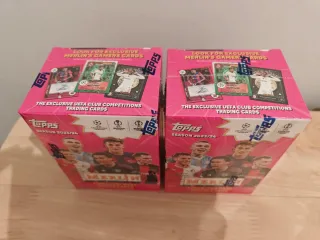 2 Cajas Topps Merlin UEFA 2023/24 - Blaster Box