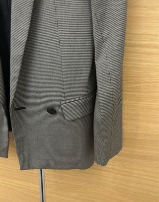 Blazer Mango Gris