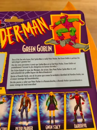 FIGURA GREEN GOBLIN MARVEL LEGENDS SERIES HASBRO