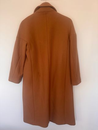 Abrigo Zara Marrón Talla Única