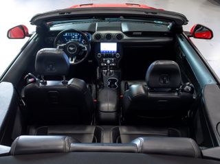 COCHE BODAS MUSTANG DESCAPOTABLE ROJO V8 5.0L