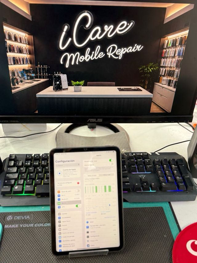 iPad mini 6ª Gen 256GB WiFi Plata