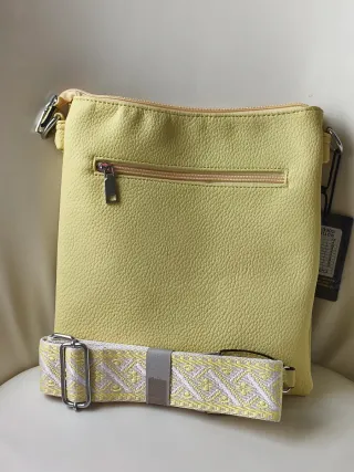 Bolso bandolera amarillo