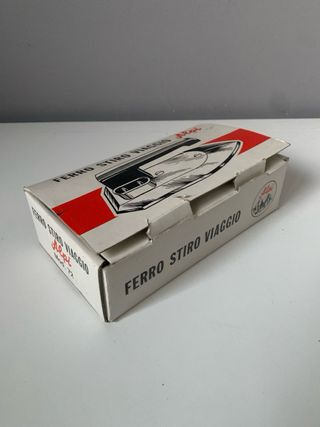 Ferro da stiro da viaggio Alpi vintage