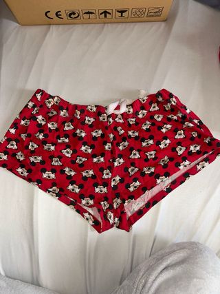 Pantalones cortos pijama Mickey Mouse