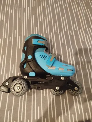 Patines en línea junior azules.Talla 31-34