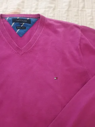 Jersey Tommy Hilfiger Hombre Talla XL Rosa