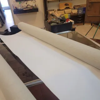 2 Rollos de Tela con Imprimación