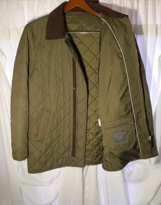 Giacca Project Classico uomo trapuntata verde