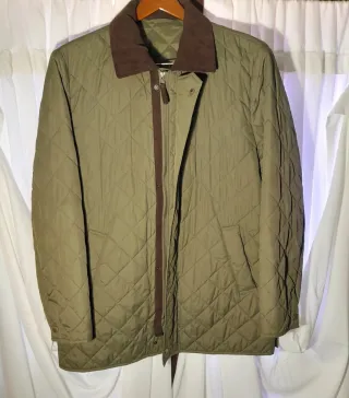 Giacca Project Classico uomo trapuntata verde