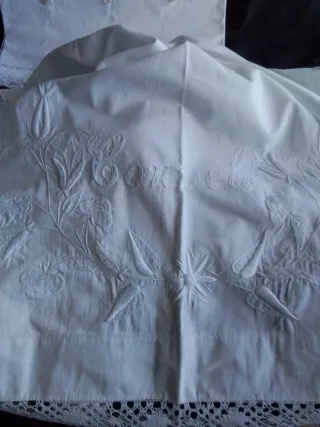 Juego de cama antiguo Modernista