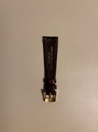 Correa Patek Philippe Marrón