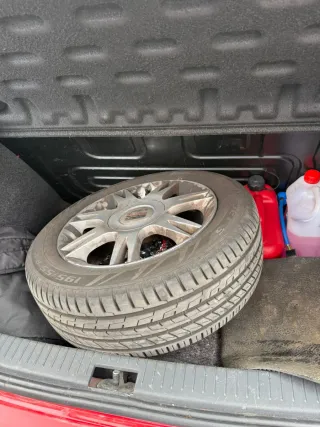 Llanta 7 radios Seat Ibiza + neumático nuevo