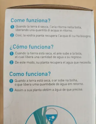 Set 6 Bolle D'irrigazione Vasi Tecnoma