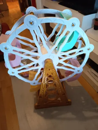 Noria Barriguitas con 3 muñecas