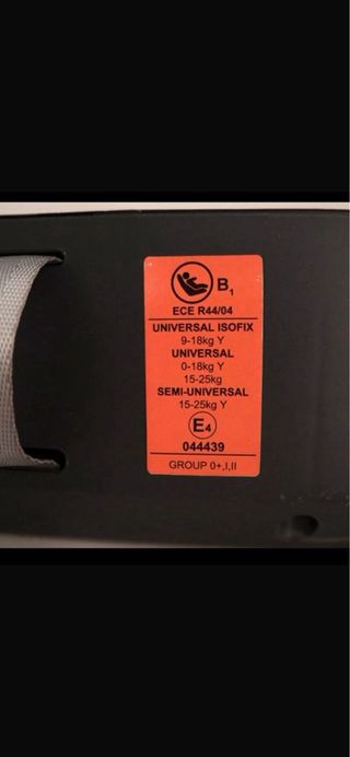 Silla ISOFIX  0+, I, II CHICCO