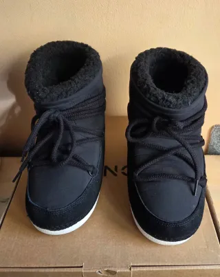 Botas de nieve Mango negras. Número 35- 36