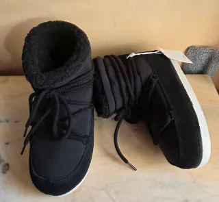 Botas de nieve Mango negras. Número 35- 36