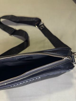 Bandolera Louis Vuitton Negra y Gris