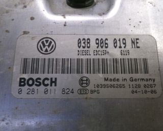 105083 0281011824 centralita motor ecu seat ibiza