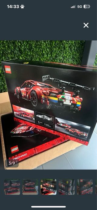 LEGO Ferrari 488 GTE sigillato 42125