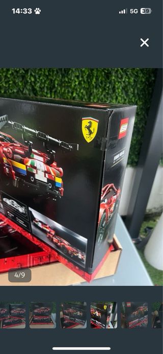 LEGO Ferrari 488 GTE sigillato 42125