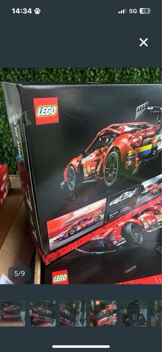 LEGO Ferrari 488 GTE sigillato 42125