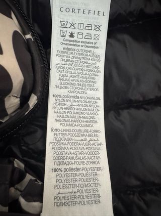 Plumas reversible Cortefiel