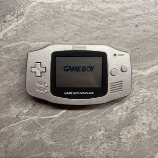 Game Boy Advance AGB-001 Argento Restaurato