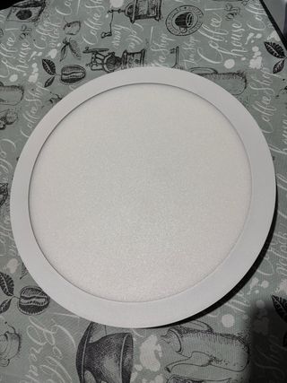 Plafón LED empotrable redonda