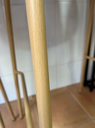 2 Taburetes Tapizados Gris