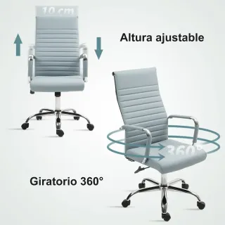Silla de Oficina Giratoria Respaldo Alto