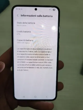 Samsung Galaxy s23 nero 128gb perfettamente funzio