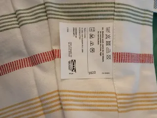 2 Tende in Cotone a Righe Ikea