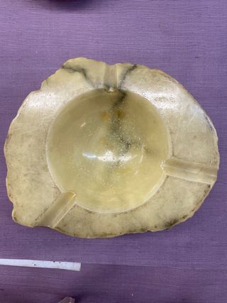 Cenicero de piedra natural