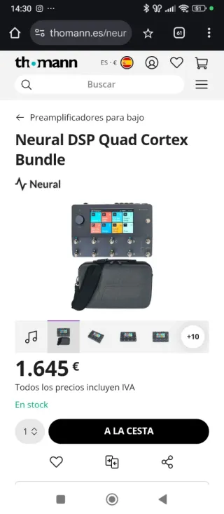 Neural DSP Quad Cortex + Custodia