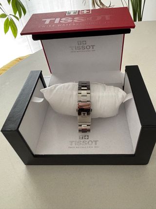 Tissot PR 100 Mujer Cuarzo Acero Esfera Blanca
