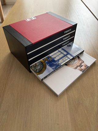 Tissot PR 100 Mujer Cuarzo Acero Esfera Blanca