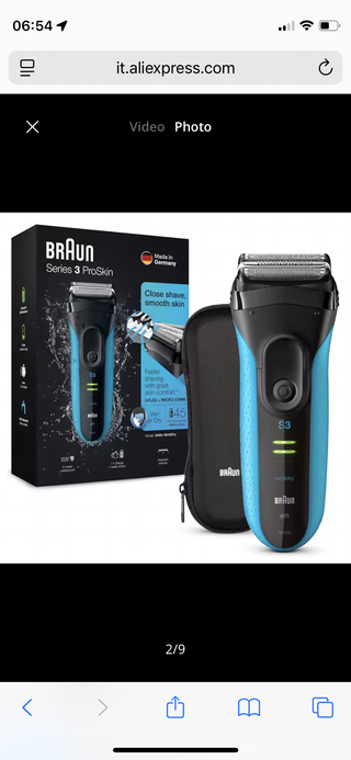 Rasoio Braun Serie 3 3040s