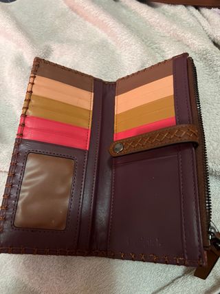 Cartera Desigual Piel Estampada Nueva