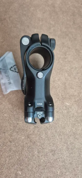 Potencia Bicicleta Plegable Negra