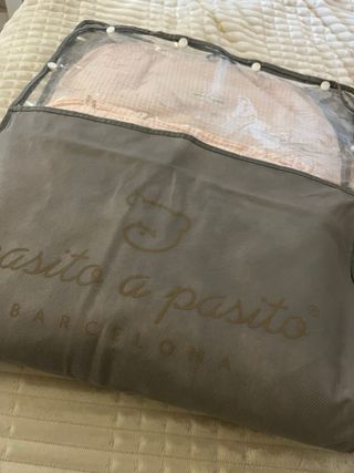 Saco Pasito a Pasito rosa capazo/cuco