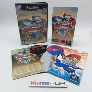 Pokémon Colosseum + Box Rubí y Zafiro GameCube