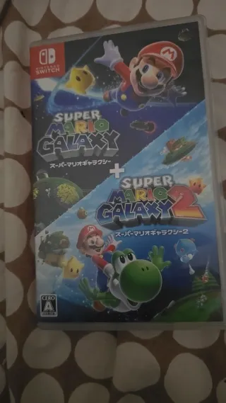 Super mario galaxy 1 y 2 switch