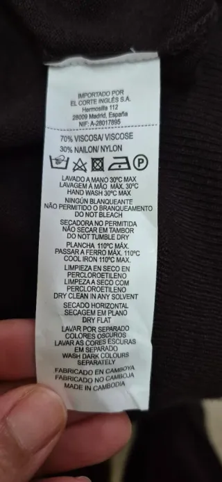 Chaqueta Easy Wear  Marrón